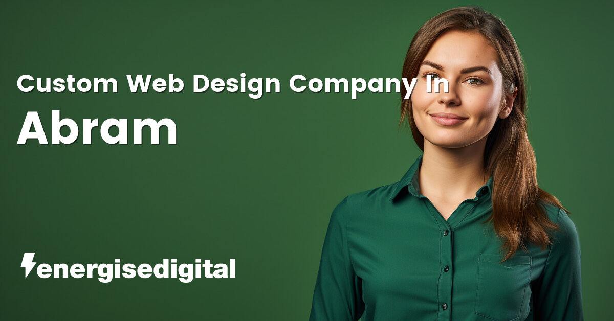 Custom web design company in Abram, Greater Manchester