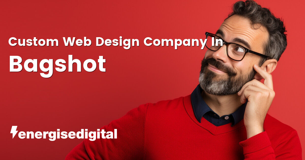 Custom web design company in Bagshot, Surrey
