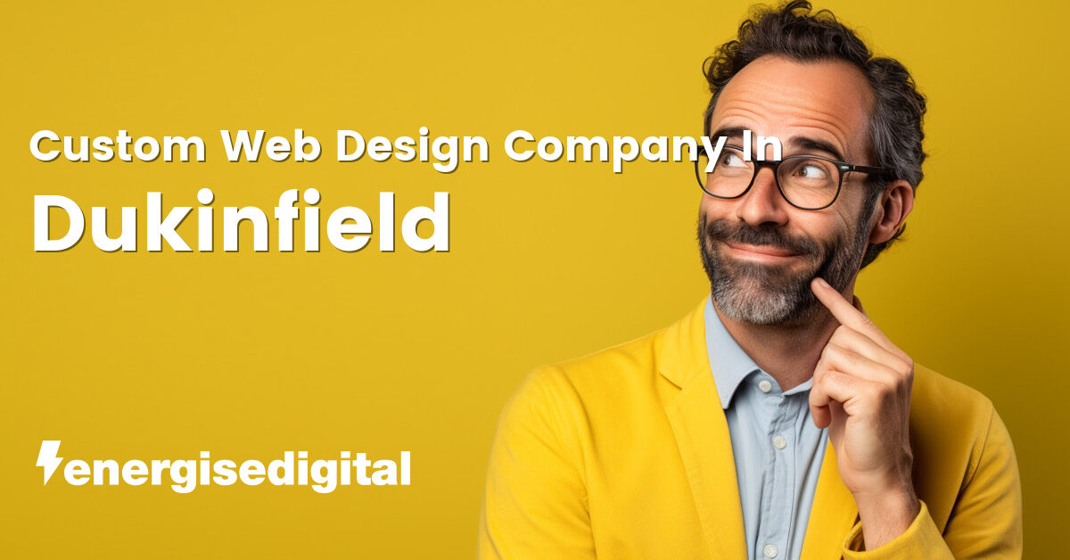 Custom web design company in Dukinfield, Greater Manchester
