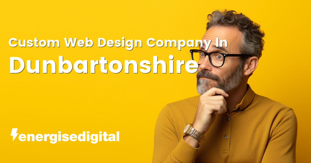 Custom web design company in Dunbartonshire