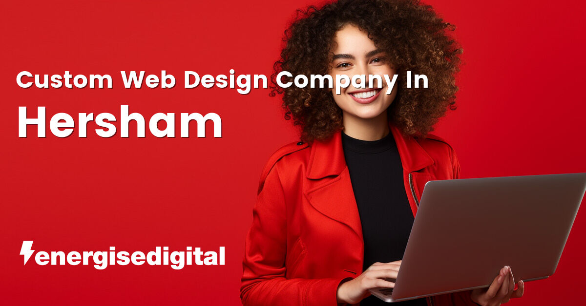 Custom web design company in Hersham, Surrey