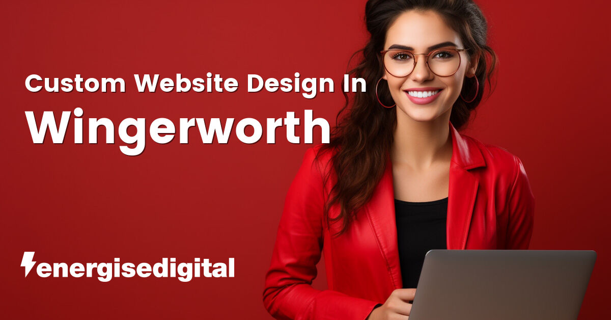 Custom website in Wingerworth, Derbyshire