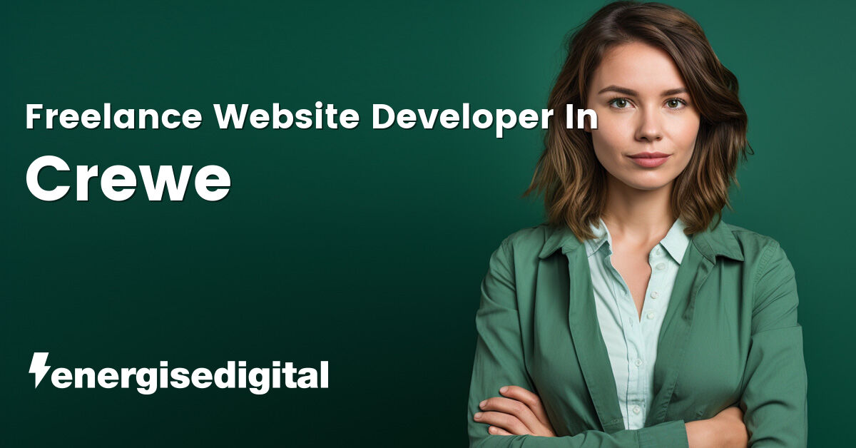 Freelance website developer in Crewe, Cheshire