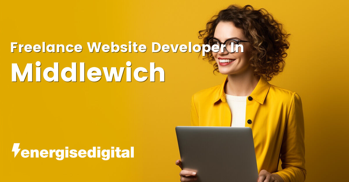 Freelance website developer in Middlewich, Cheshire